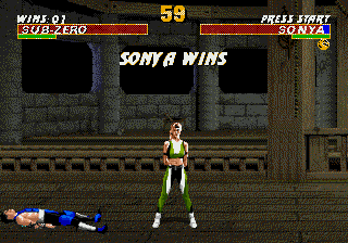 Mortal Kombat 3 screenshot 3 for Playstation